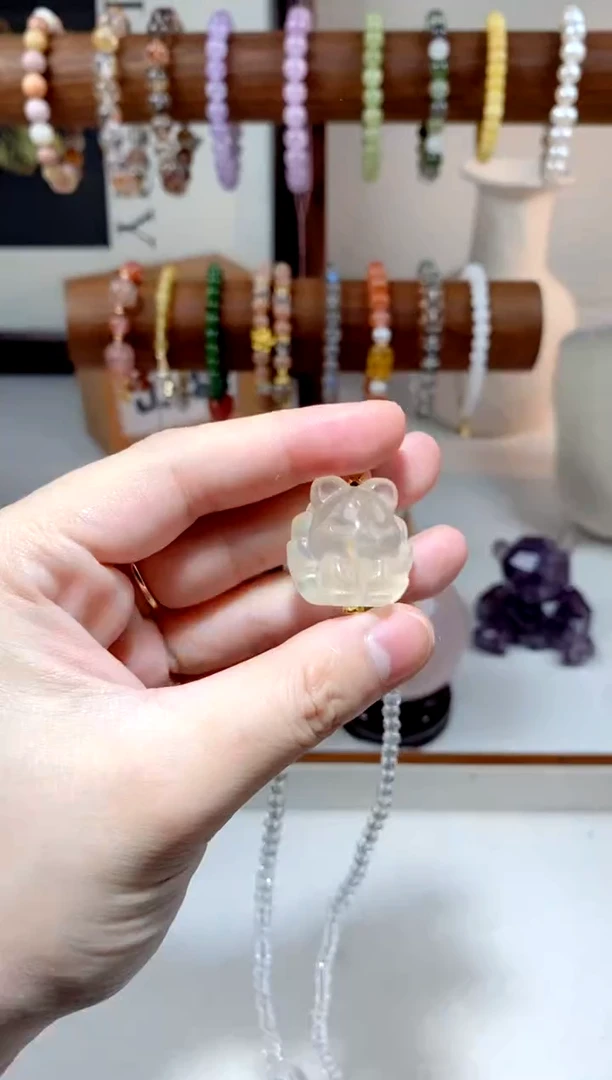 【闪购商品】水晶手串银S925镶嵌多样性发一