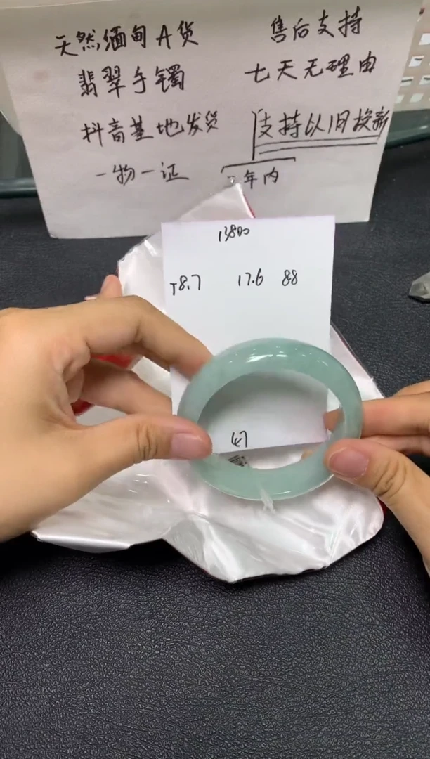 未镶嵌手镯翡翠/潘12/31--47