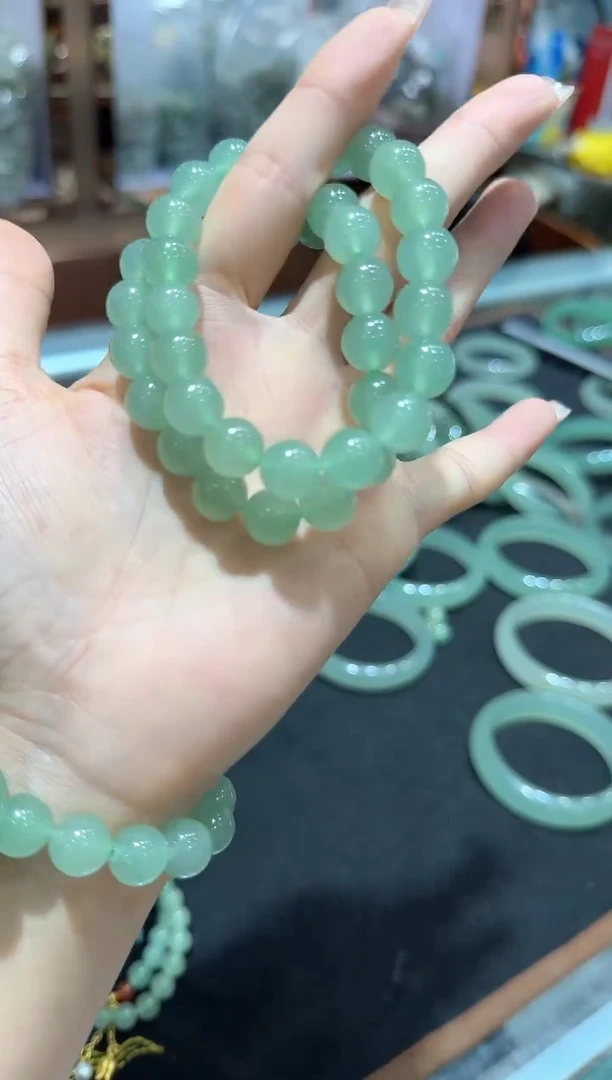 未镶嵌东陵石手串东陵玉10mm手串多样性发其一