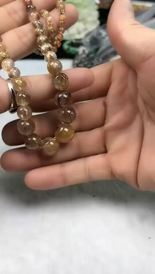 【闪购商品】发晶手串未镶嵌铜发晶塔链【拍二发一否不发货】