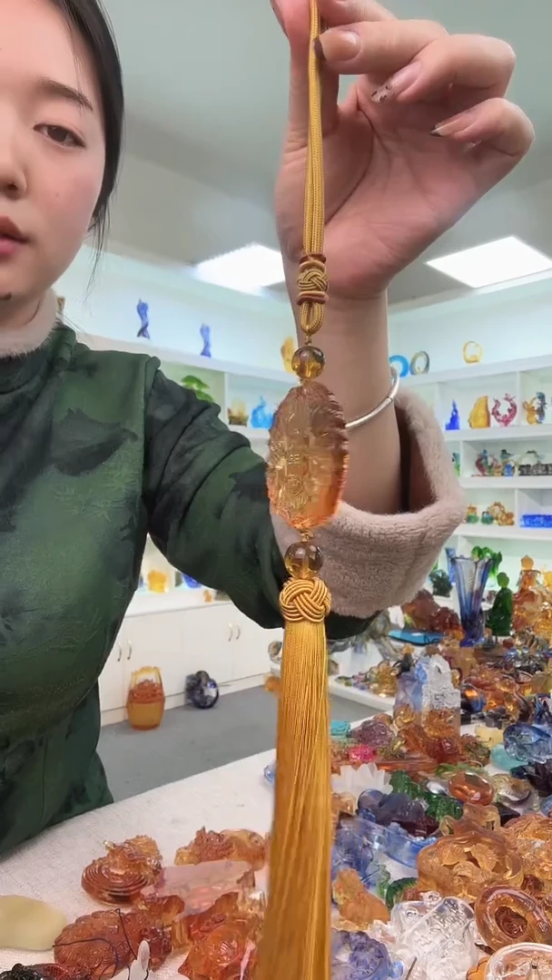 手工艺品琉璃出入平安