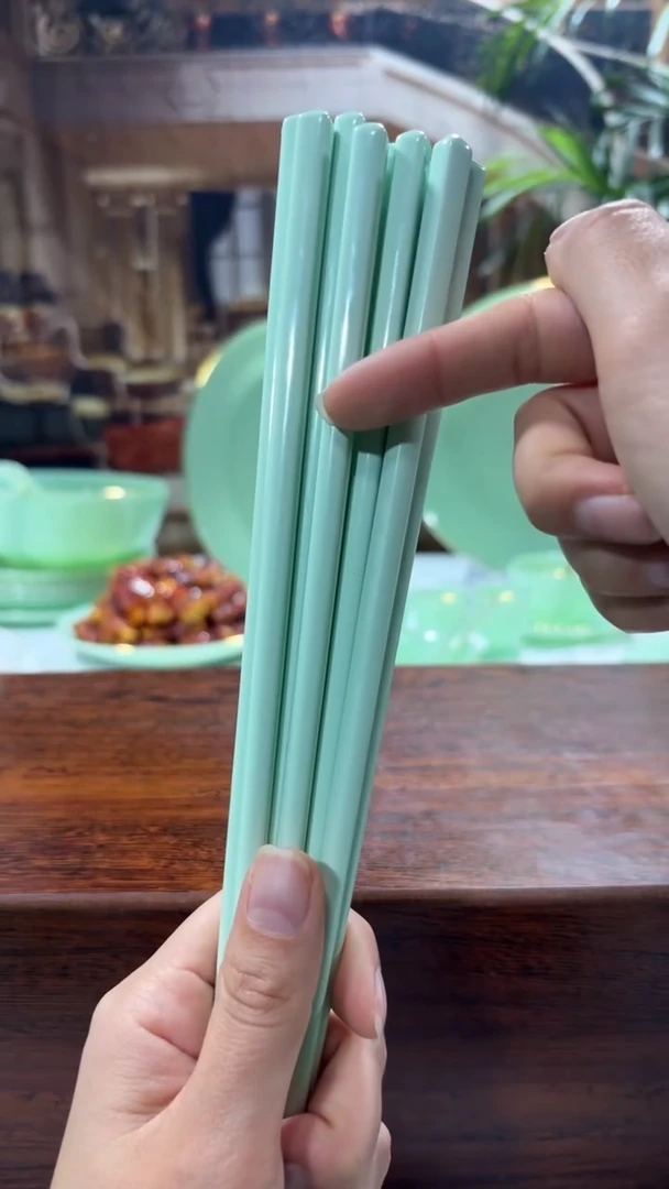 【闪购商品】..玉瓷陶瓷筷子10双 【贝美