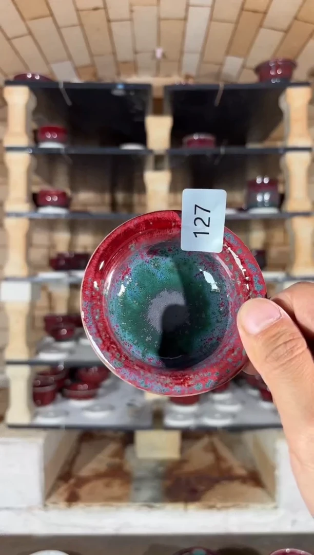 杯精品窑变钧瓷茶器