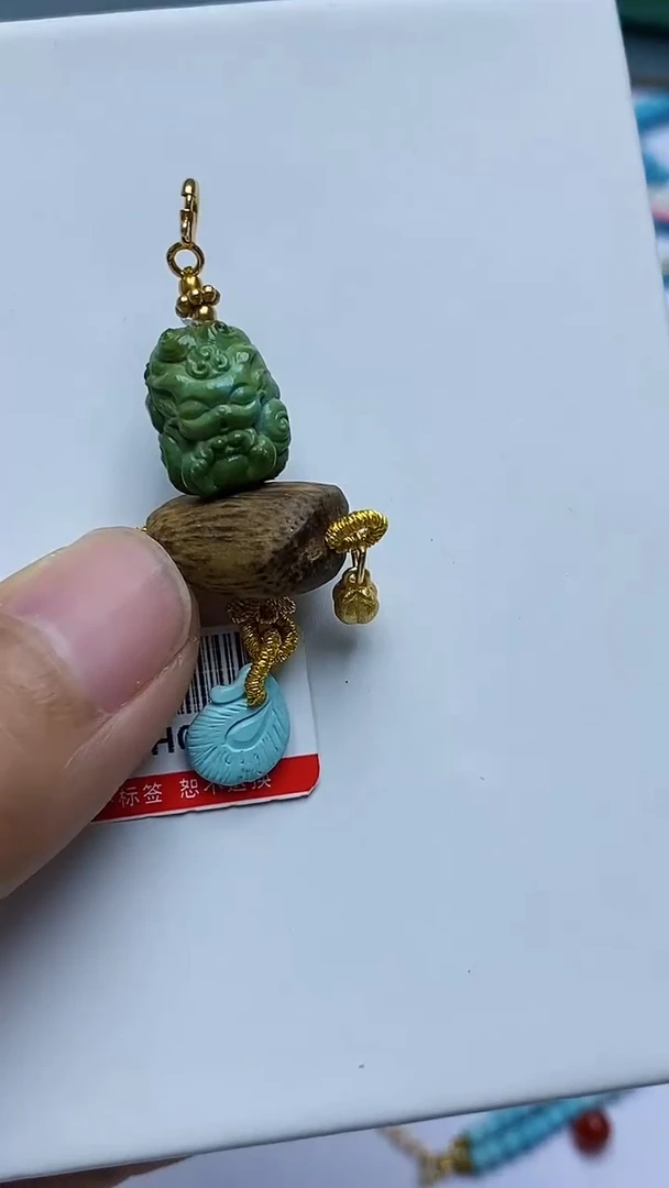 绿松石未镶嵌吊坠111