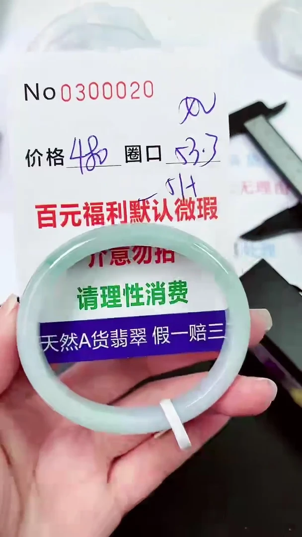 【闪购商品】翡翠手镯未镶嵌00300020