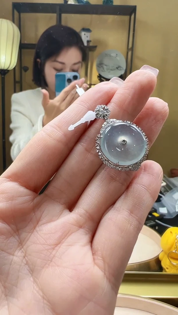 【闪购商品】翡翠颈饰18K金镶嵌DFZ0119-2