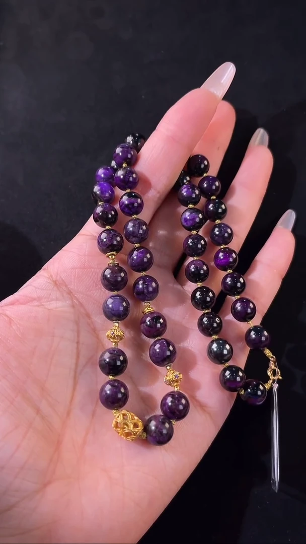 苏纪石（舒俱来）未镶嵌项链K金（多样性发一）南非舒俱来老矿