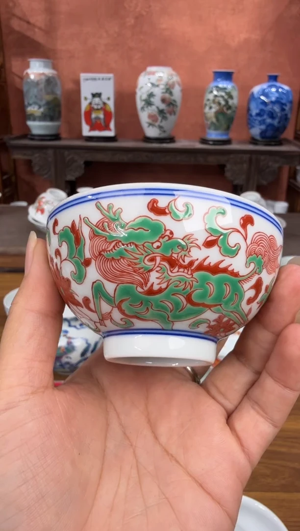 吴义松陶盟手绘陶瓷编码：3027
