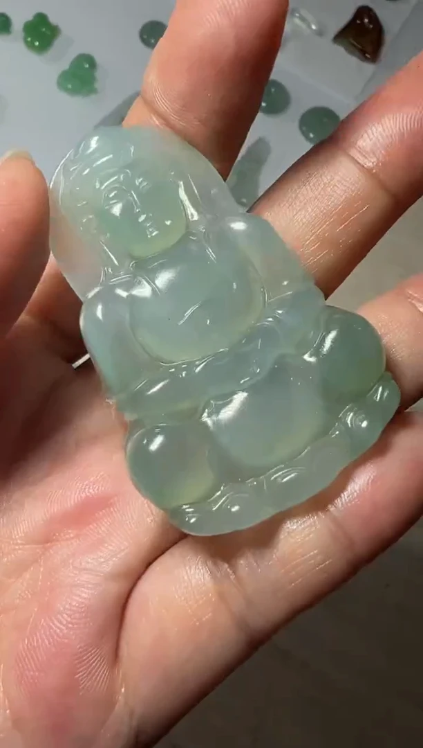 未镶嵌定制翡翠观音