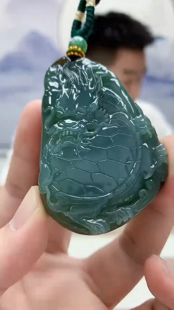 未镶嵌定制翡翠5028bb-毛货挂件42