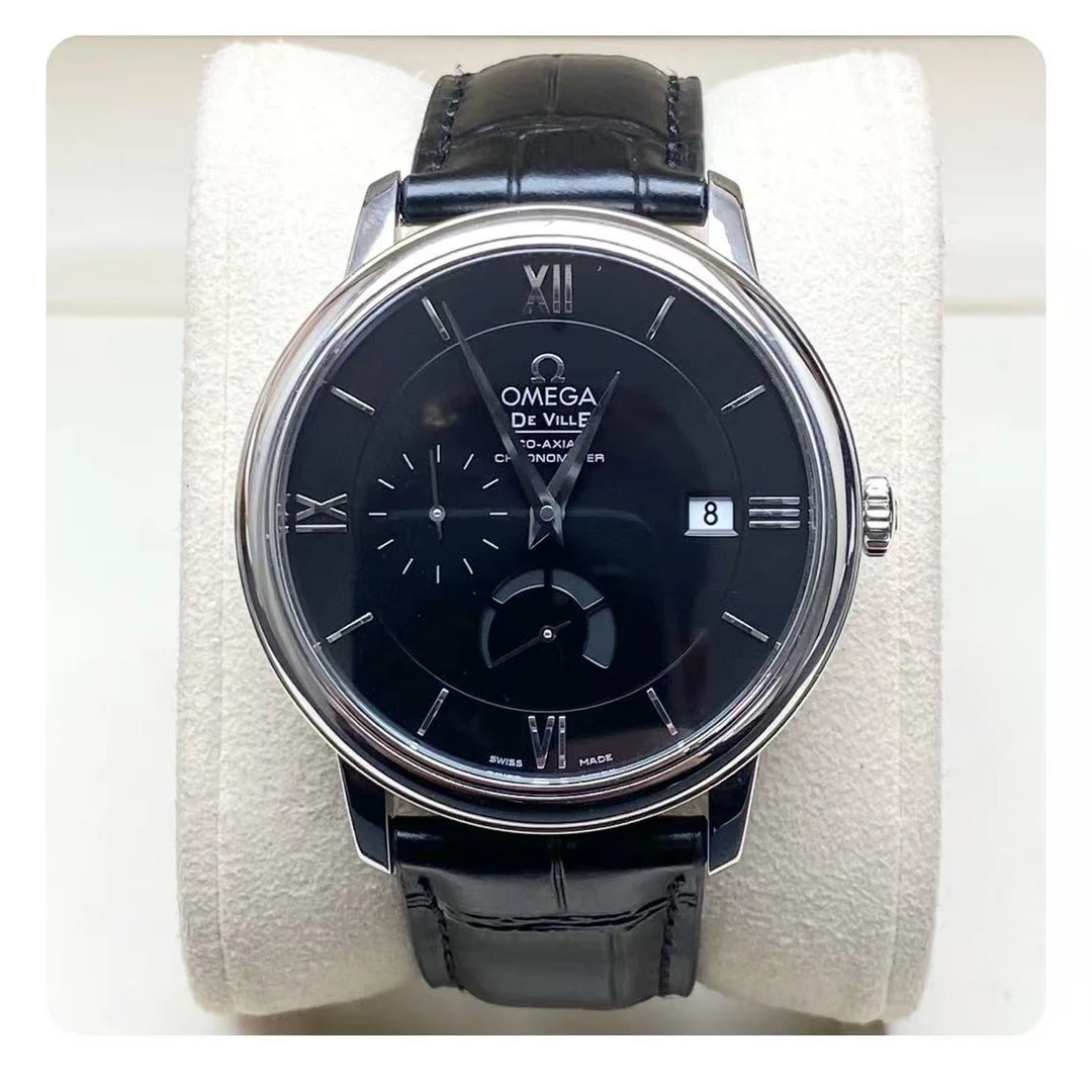 99新 Omega/欧米茄 男士自动机械男款时尚经典名表黑盘