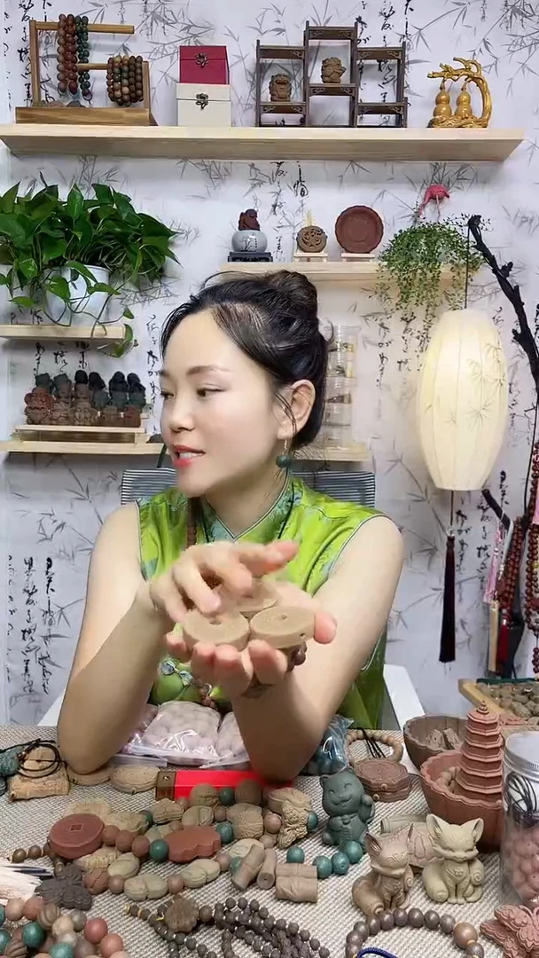 泥塑四季归脾山鬼三块