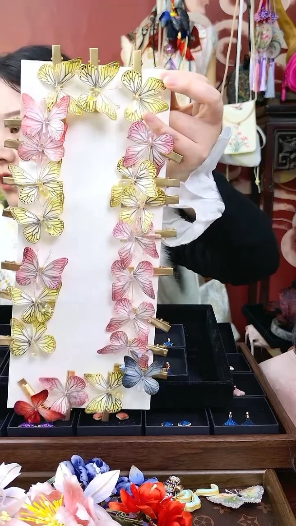 纯铜合金琉璃非遗首饰好美