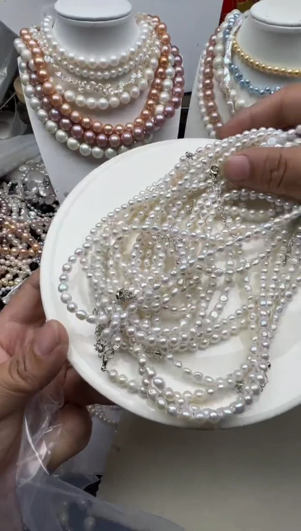 【闪购商品】淡水珍珠颈饰未镶嵌1