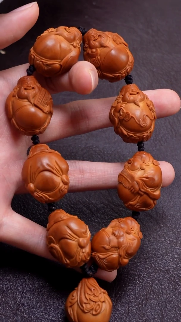 橄榄核手串/手链八大财神
