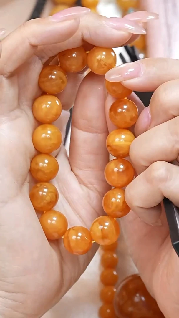 蜜蜡颈饰未镶嵌7095天然蜜蜡珠宝奇石云端妖孽全部保真