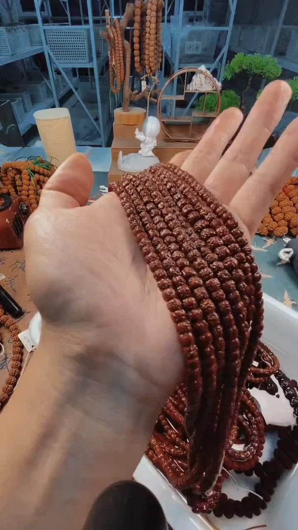 金刚菩提手串03原皮老树佛手5-6mm