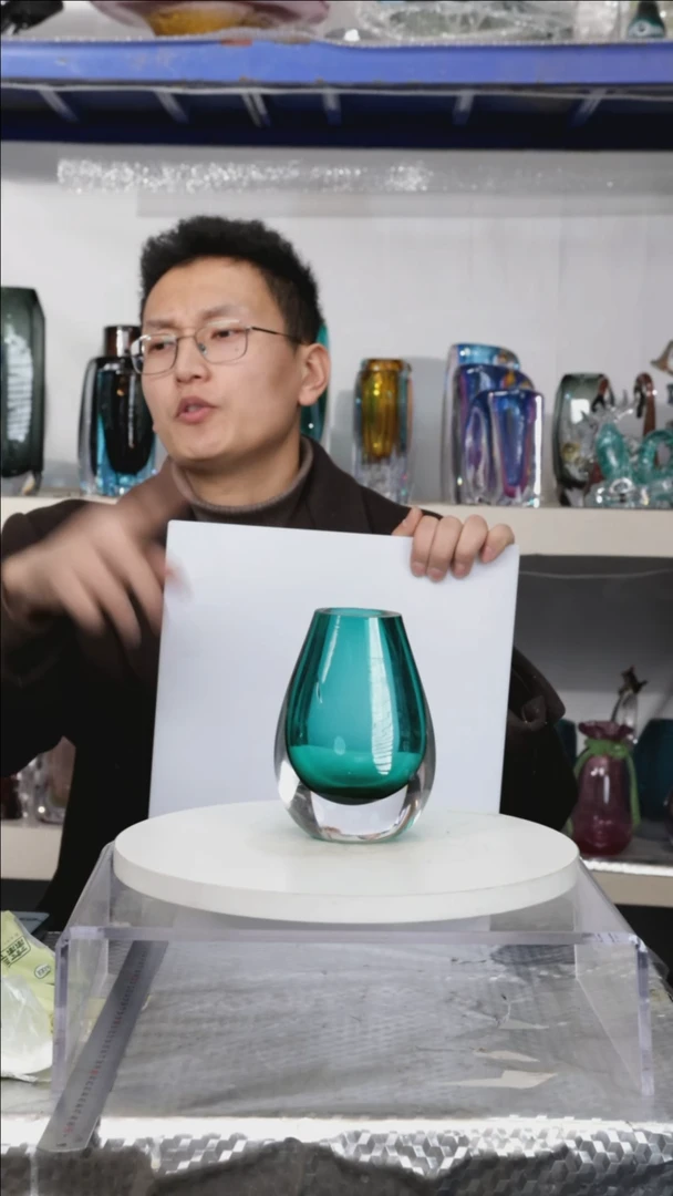 【闪购商品】琉璃【幻彩】高15精品琉璃微瑕福利