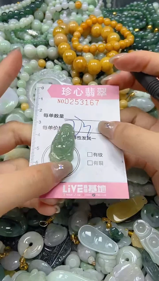 翡翠未镶嵌颈饰闪购0253167