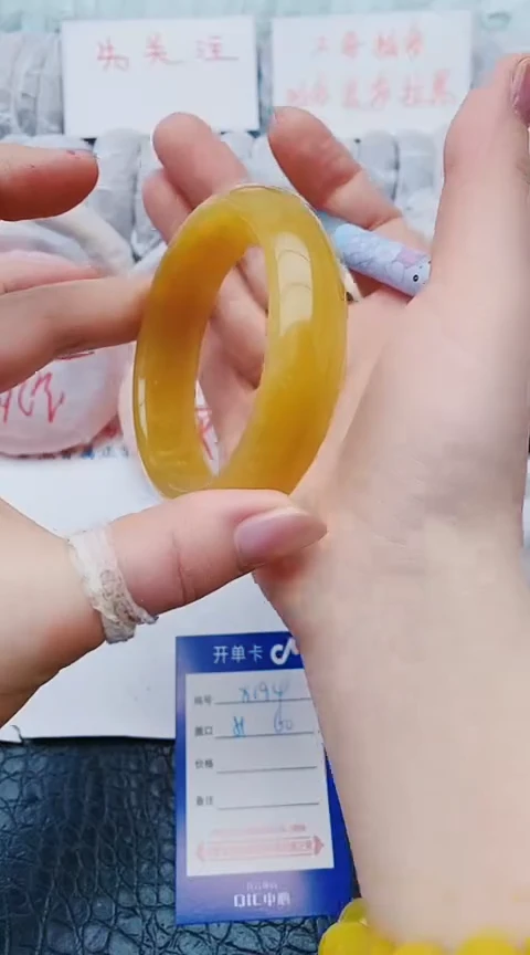 未镶嵌手镯石英质玉x194+59-60