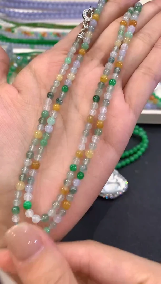 颈饰未镶嵌翡翠w69