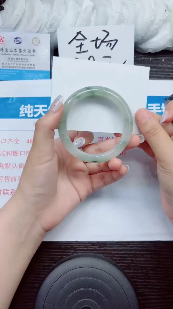 石英质玉手镯未镶嵌A91-58.59