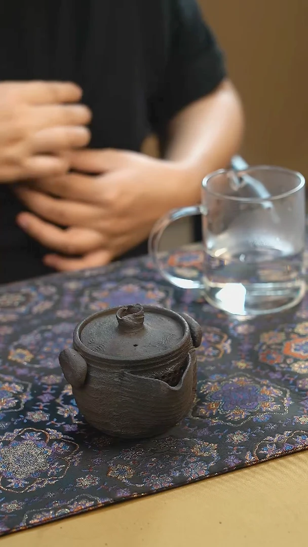 好看的特色高低手工壶