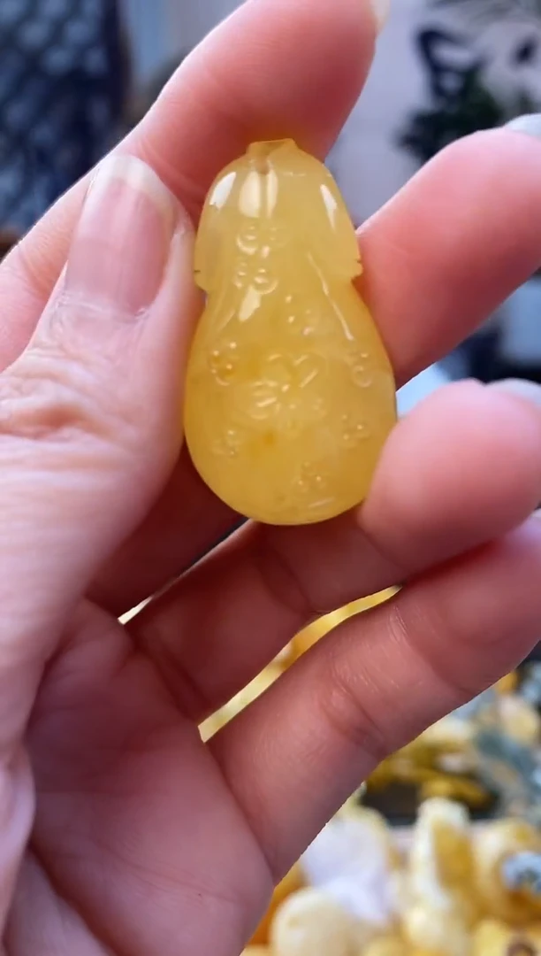 裸石琥珀未镶嵌天然琥珀蜜蜡