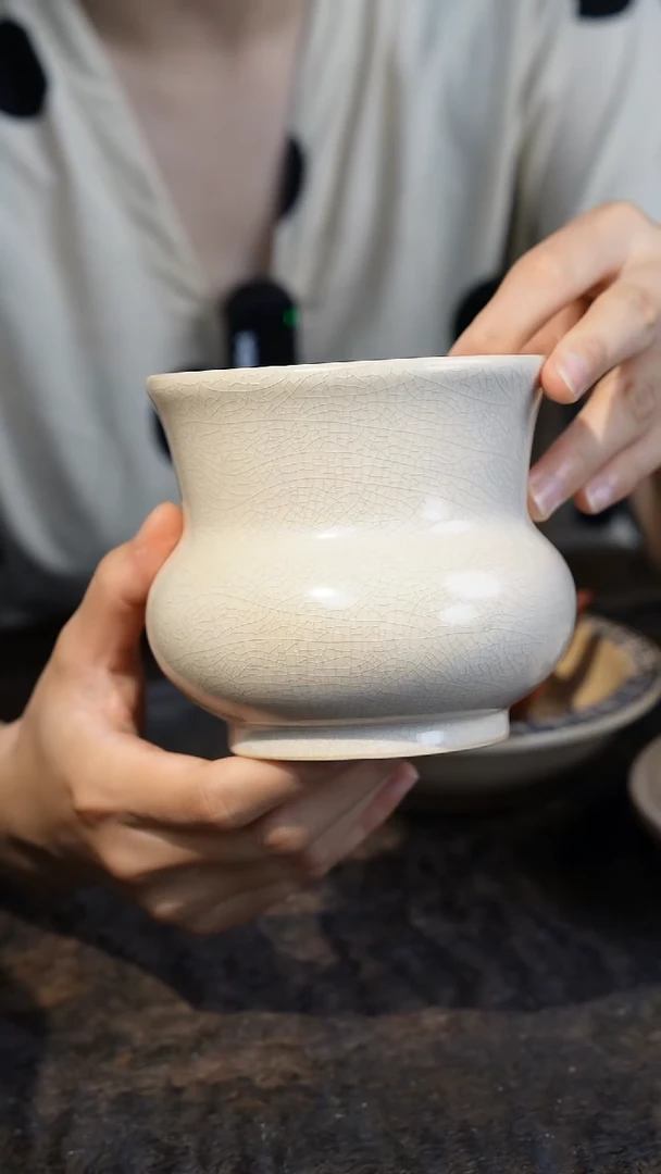 潮州手工原矿砂铫壶白泥建水