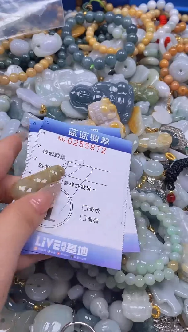 翡翠未镶嵌颈饰闪购0255872