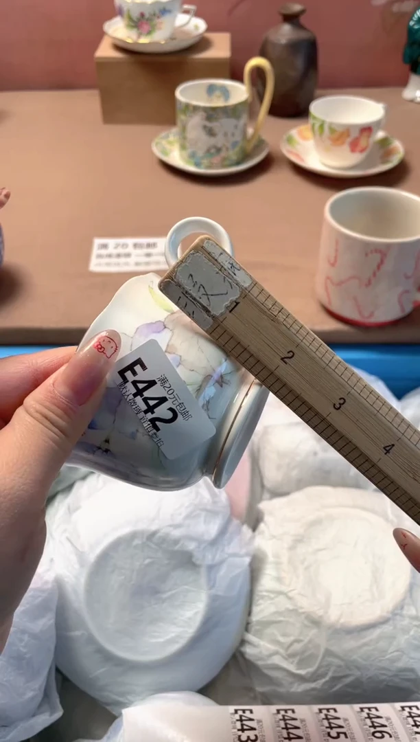 瓷片爱***车瓷器瓷器E442