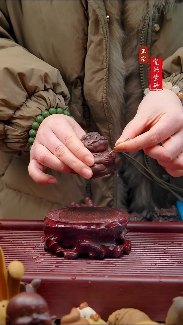 紫砂茶宠宜兴紫砂茶宠摆件