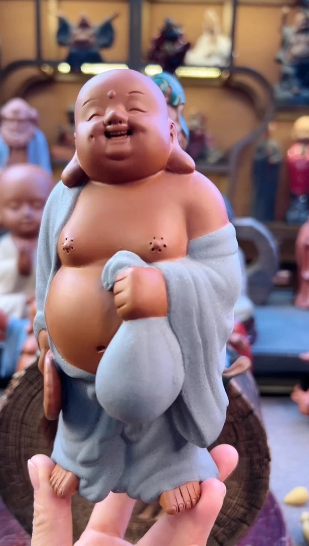 紫砂茶宠器闵茶宠摆件