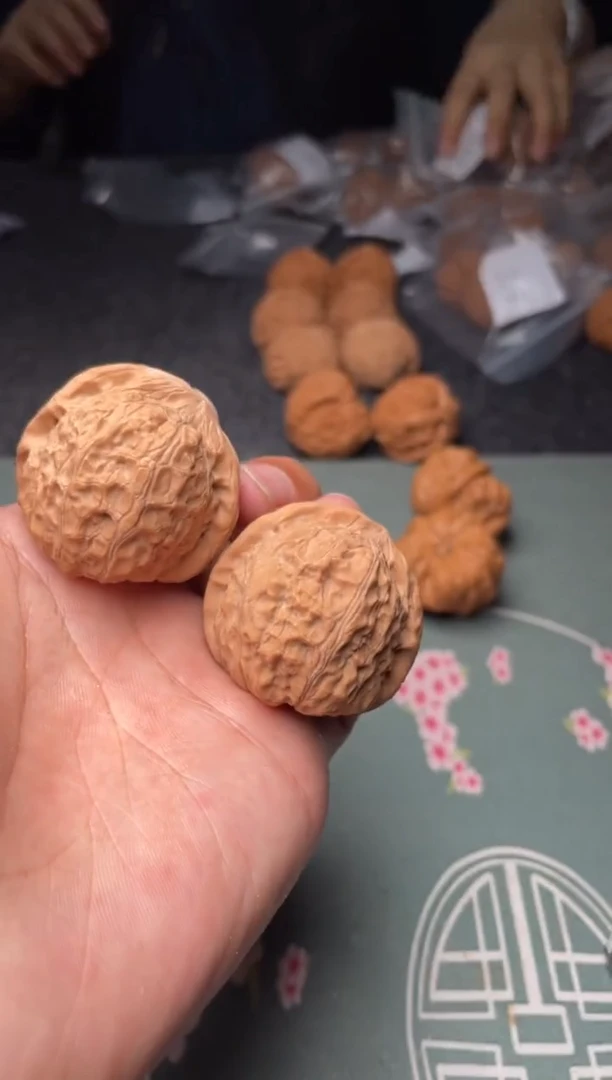 把件文玩核桃a117    南瓜墩    40尺