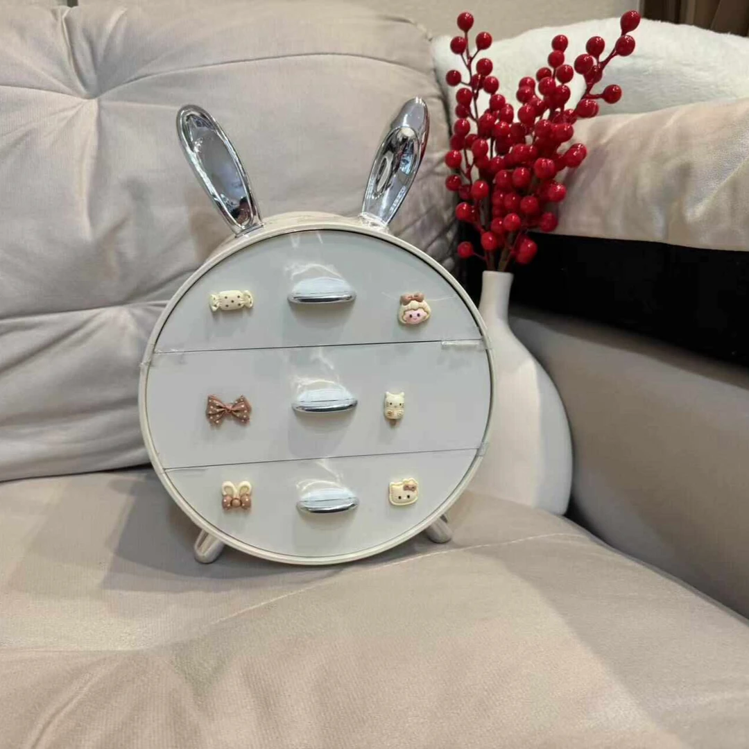 三层圆形收纳盒 塑料 GC