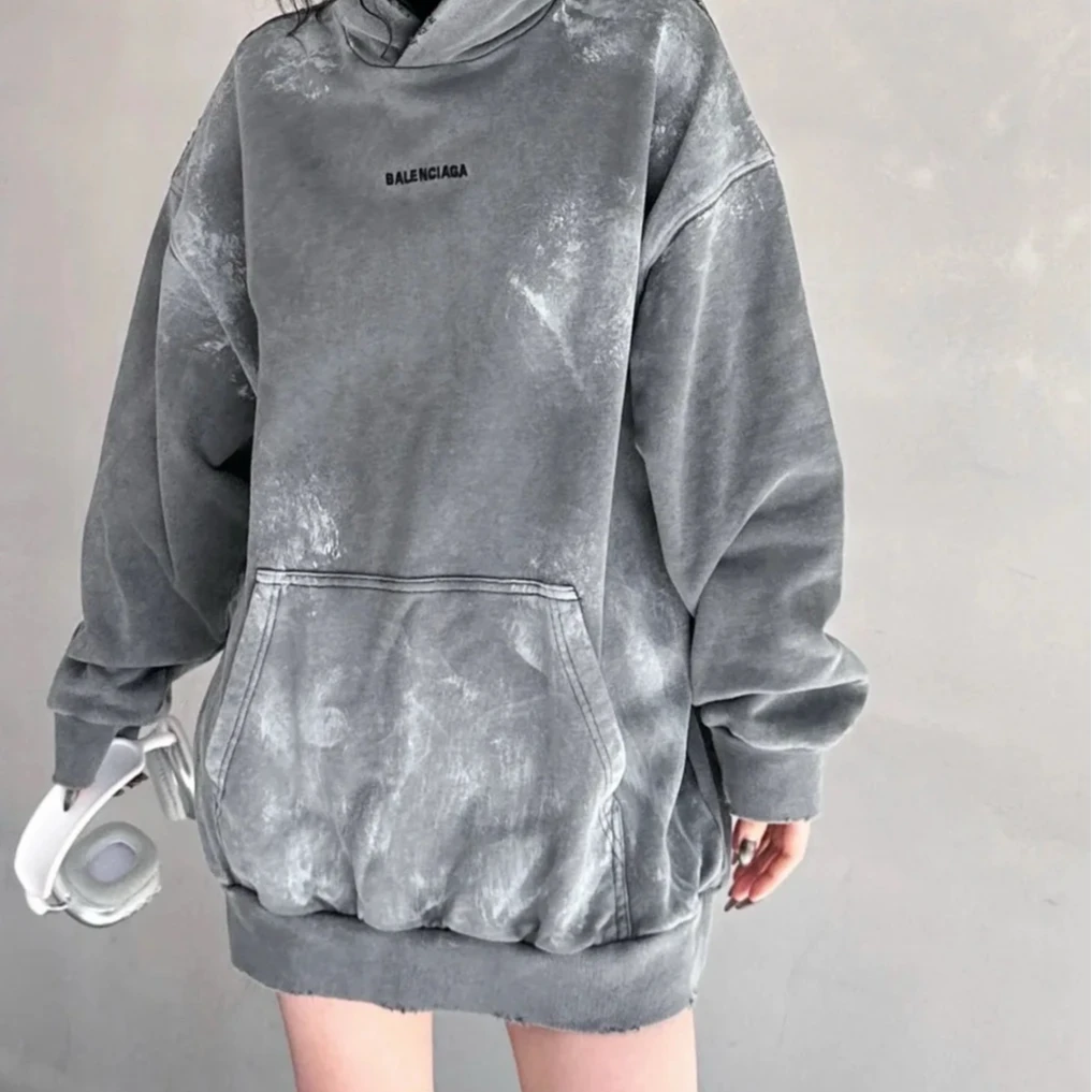 99新 Balenciaga/巴黎世家 连帽卫衣/L码/Xsps10155