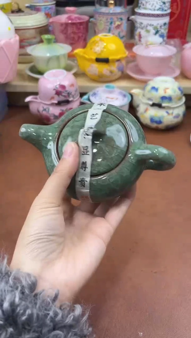 陶陶瓷茶具摆件旅行套组