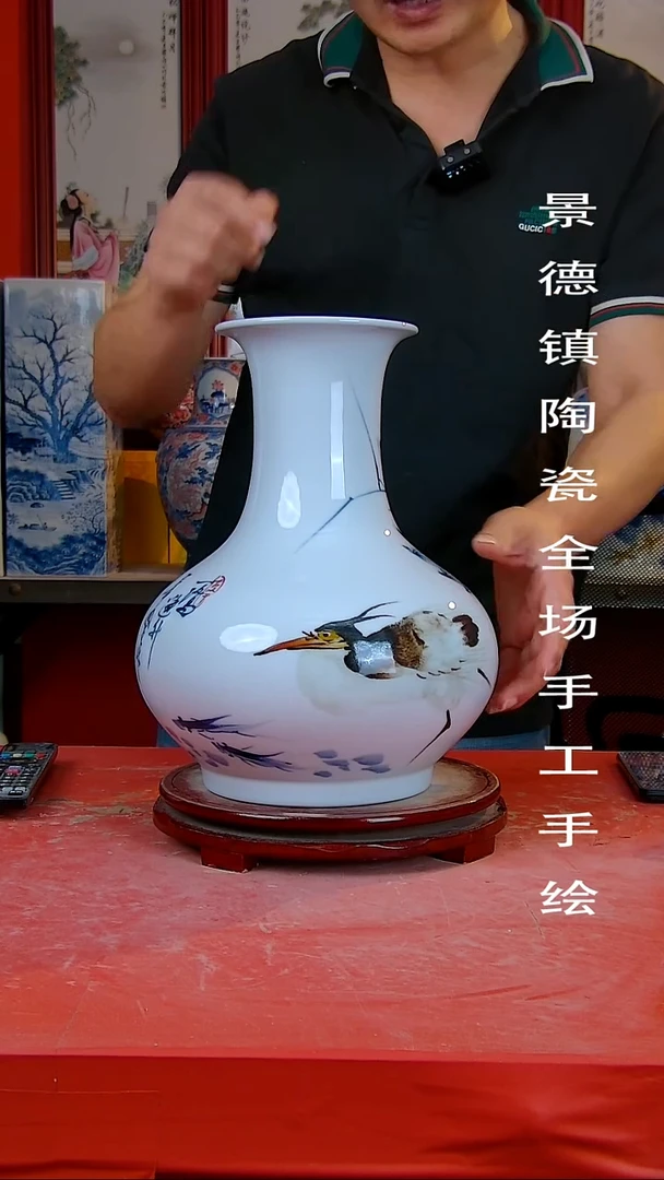 摆件景德镇陶瓷 全场手工手绘