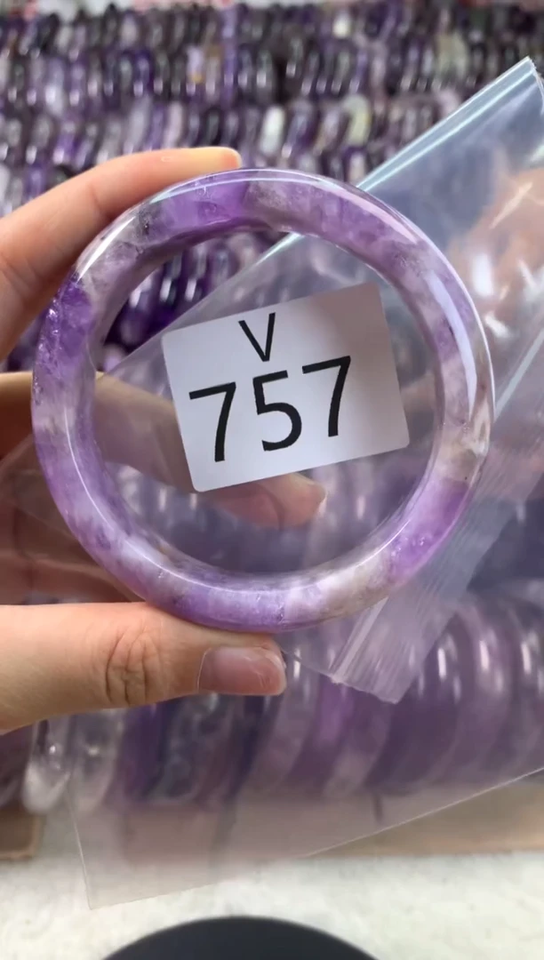 【闪购商品】水晶水晶手镯V未镶嵌757-61