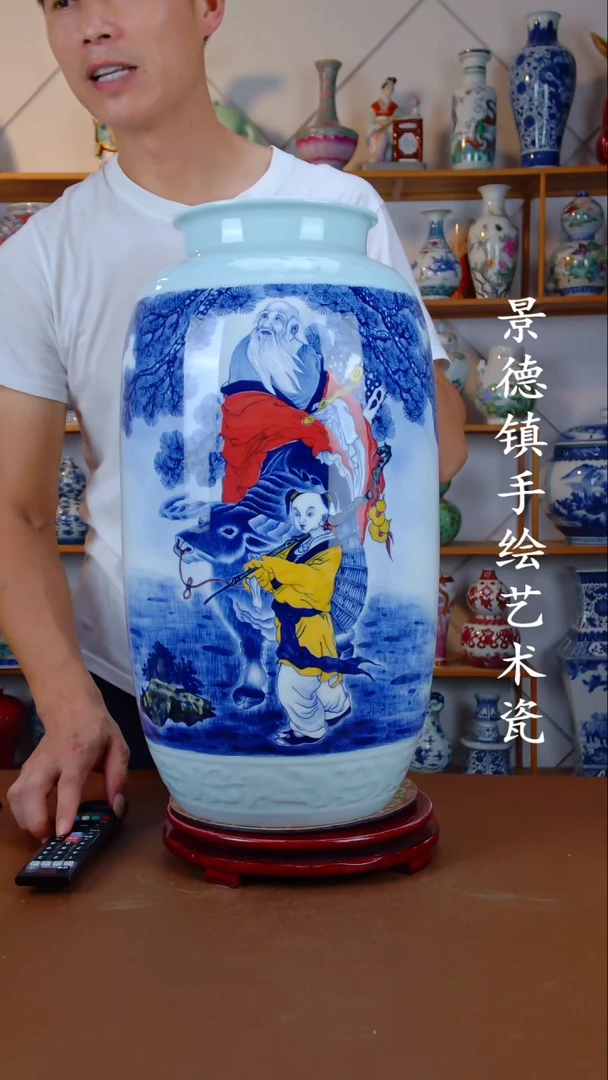 现代景德镇手工手绘陶瓷摆件58