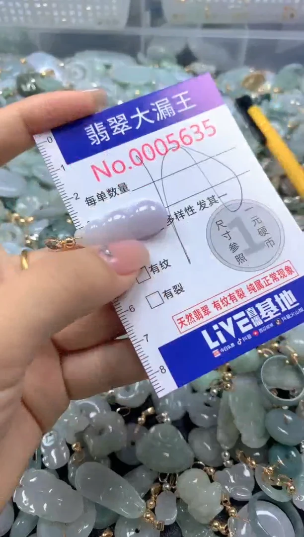 颈饰未镶嵌翡翠5635
