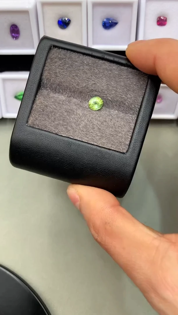 【闪购商品】定制碧玺裸石未镶嵌椭圆 碧玺石 0.96ct