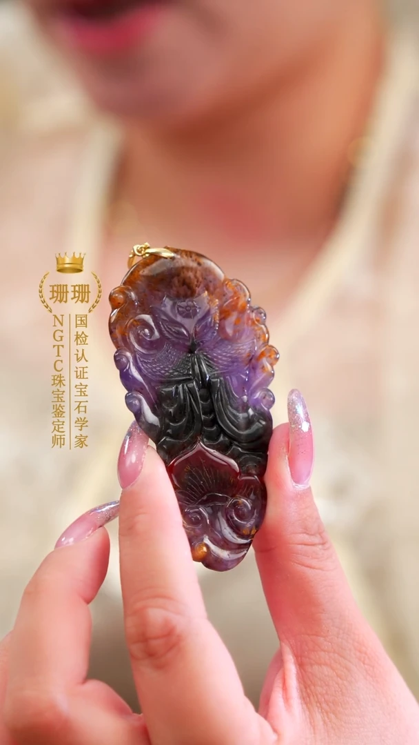 未镶嵌颈饰水晶高货极光23将军狐吊坠多样性发其一