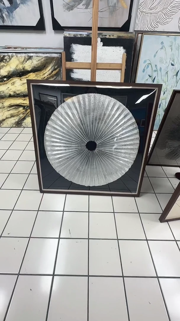 横款168美术馆 装饰画90*90