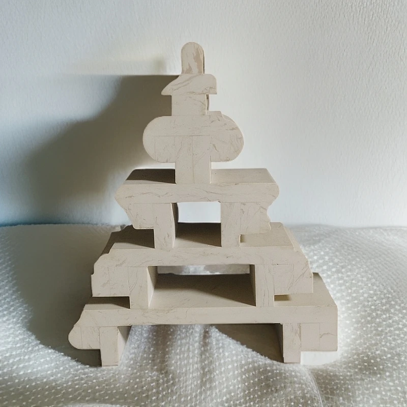 人造石边塔，做工精良，外形美观，小巧轻便，石材人的必备接单神器