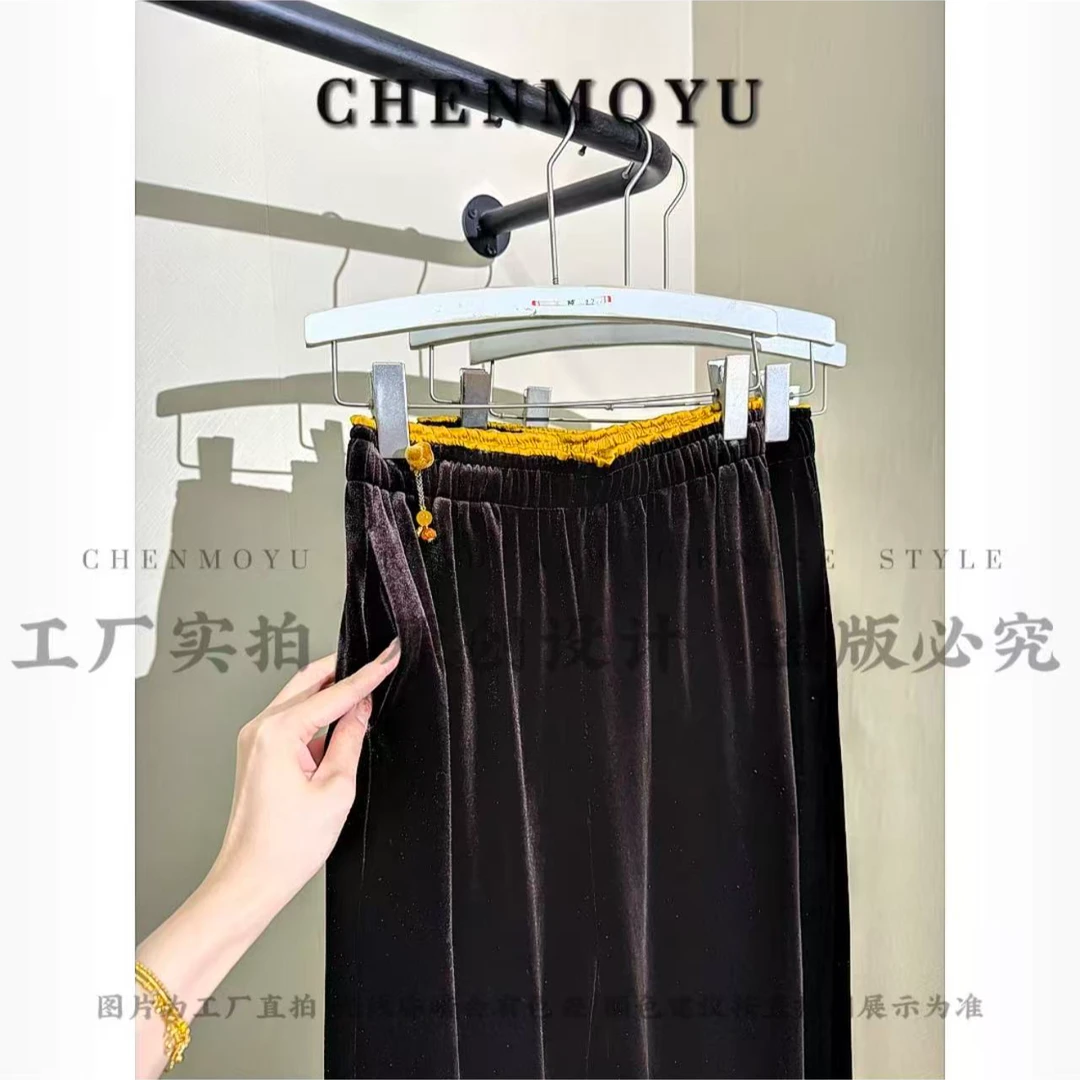 CHENMOYU【锦奢裤】-有质感! 直通裤-25158009