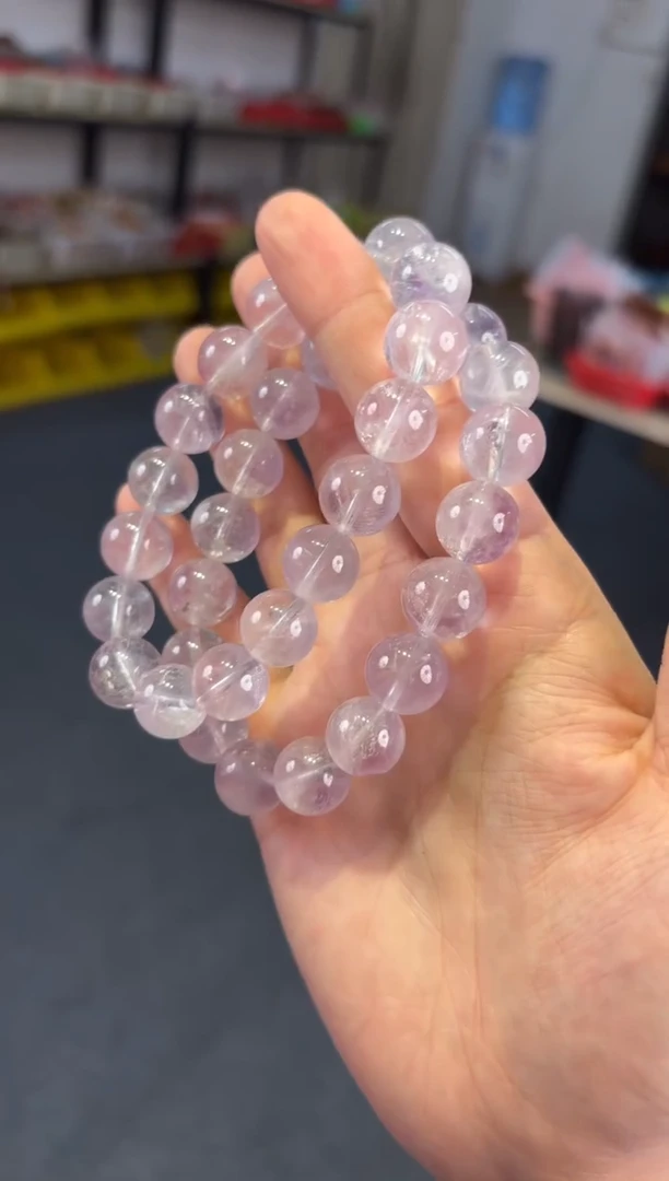 未镶嵌手链水晶  13mm紫水【天空之境】