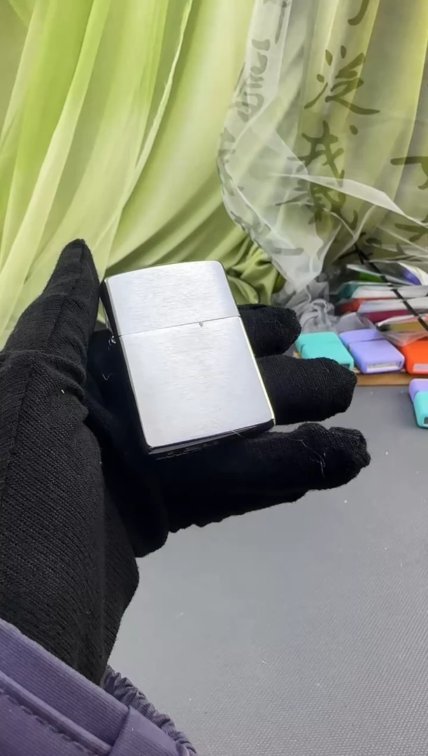 煤油打火机162盔甲镀铬拉丝