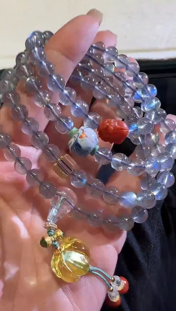 未镶嵌手链月光石月光石手链