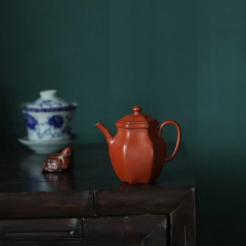 老王茶客厅x九瀚艺术  雁塔云踪壶 大红袍 160cc